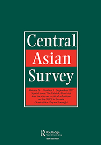 Cover image for Central Asian Survey, Volume 36, Issue 3, 2017