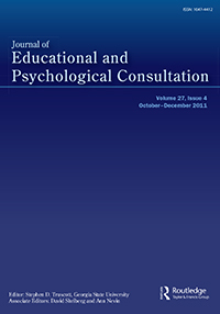 Cover image for Journal of Educational and Psychological Consultation, Volume 27, Issue 4, 2017