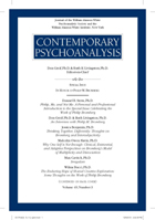 Cover image for Contemporary Psychoanalysis, Volume 33, Issue 1, 1997