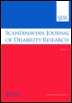 Cover image for Scandinavian Journal of Disability Research, Volume 9, Issue 3-4, 2007