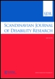 Cover image for Scandinavian Journal of Disability Research, Volume 11, Issue 1, 2009