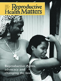 Cover image for Sexual and Reproductive Health Matters, Volume 8, Issue 16, 2000