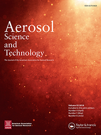 Cover image for Aerosol Science and Technology, Volume 52, Issue 4, 2018