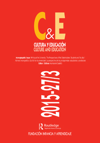 Cover image for Culture and Education, Volume 27, Issue 3, 2015