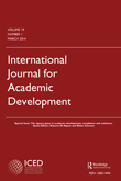 Cover image for International Journal for Academic Development, Volume 19, Issue 1, 2014