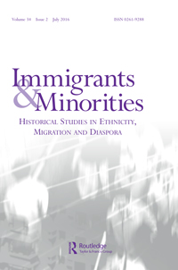 Cover image for Immigrants & Minorities, Volume 34, Issue 2, 2016