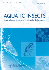 Cover image for Aquatic Insects, Volume 44, Issue 1, 2023