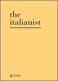 Cover image for The Italianist, Volume 32, Issue 2, 2012