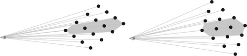 Figure 12. The tunnels visible in a perspective grid.