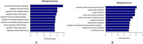 Figure 7. Bioinformatics analysis of significantly dysregulated expression of circRnas.