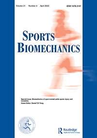 Cover image for Sports Biomechanics, Volume 21, Issue 4, 2022