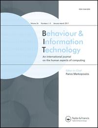 Cover image for Behaviour & Information Technology, Volume 20, Issue 5, 2001
