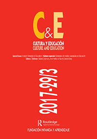 Cover image for Culture and Education, Volume 29, Issue 3, 2017