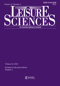 Cover image for Leisure Sciences, Volume 44, Issue 2, 2022