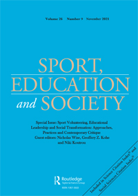 Cover image for Sport, Education and Society, Volume 26, Issue 9, 2021