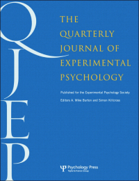 Cover image for The Quarterly Journal of Experimental Psychology Section A, Volume 58, Issue 8, 2005