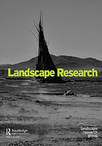 Cover image for Landscape Research, Volume 45, Issue 8, 2020