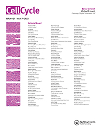 Cover image for Cell Cycle, Volume 21, Issue 7, 2022