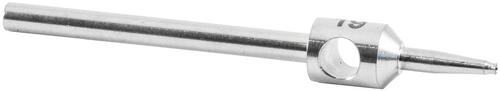 Figure 1 The all-purpose punch, showing the frustoconically shaped, textured cutting end and a flared cutting tip.
