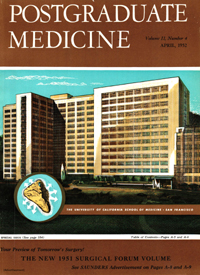 Cover image for Postgraduate Medicine, Volume 11, Issue 4, 1952