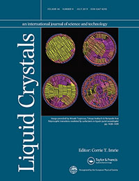 Cover image for Liquid Crystals, Volume 46, Issue 9, 2019