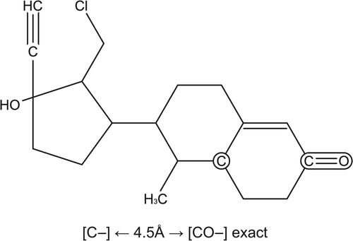 Figure 2. Chemical no. 1 predicted by the teratogenic risk model.