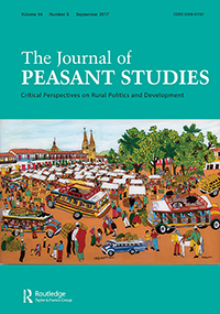 Cover image for The Journal of Peasant Studies, Volume 44, Issue 5, 2017