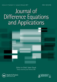 Cover image for Journal of Difference Equations and Applications, Volume 23, Issue 1-2, 2017