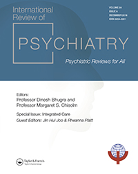 Cover image for International Review of Psychiatry, Volume 30, Issue 6, 2018