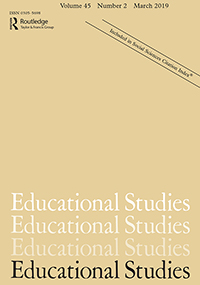 Cover image for Educational Studies, Volume 45, Issue 2, 2019