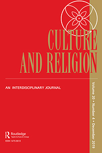Cover image for Culture and Religion, Volume 20, Issue 4, 2019