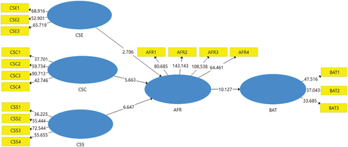 Figure 2. Output bootstrapping.