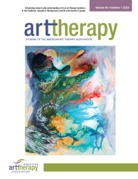 Cover image for Art Therapy, Volume 40, Issue 1, 2023