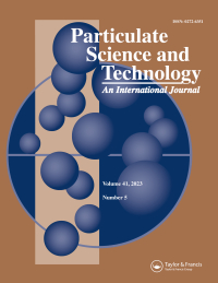 Cover image for Particulate Science and Technology, Volume 33, Issue 3, 2015