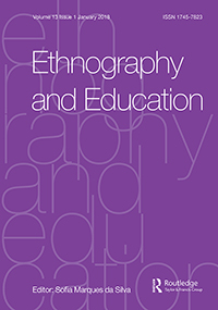 Cover image for Ethnography and Education, Volume 13, Issue 1, 2018