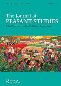 Cover image for The Journal of Peasant Studies, Volume 42, Issue 6, 2015