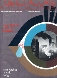 Cover image for Postgraduate Medicine, Volume 54, Issue 1, 1973