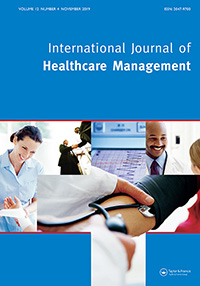Cover image for International Journal of Healthcare Management, Volume 12, Issue 4, 2019