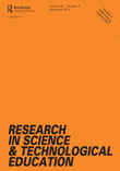 Cover image for Research in Science & Technological Education, Volume 32, Issue 3, 2014