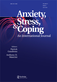 Cover image for Anxiety, Stress, & Coping, Volume 37, Issue 4, 2024