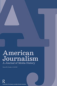 Cover image for American Journalism, Volume 38, Issue 4, 2021