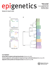 Cover image for Epigenetics, Volume 13, Issue 9, 2018