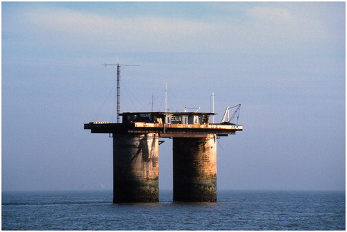 The Principality of Sealand, 1986. Courtesy of John Wray.