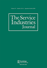 Cover image for The Service Industries Journal, Volume 39, Issue 13-14, 2019