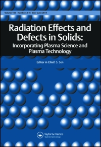 Cover image for Radiation Effects and Defects in Solids, Volume 160, Issue 5, 2005