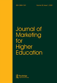 Cover image for Journal of Marketing for Higher Education, Volume 30, Issue 1, 2020