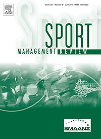 Cover image for Sport Management Review, Volume 21, Issue 3, 2018