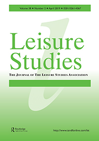 Cover image for Leisure Studies, Volume 38, Issue 2, 2019