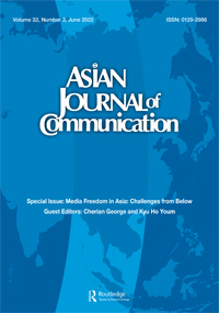 Cover image for Asian Journal of Communication, Volume 32, Issue 3, 2022