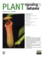 Cover image for Plant Signaling & Behavior, Volume 5, Issue 7, 2010